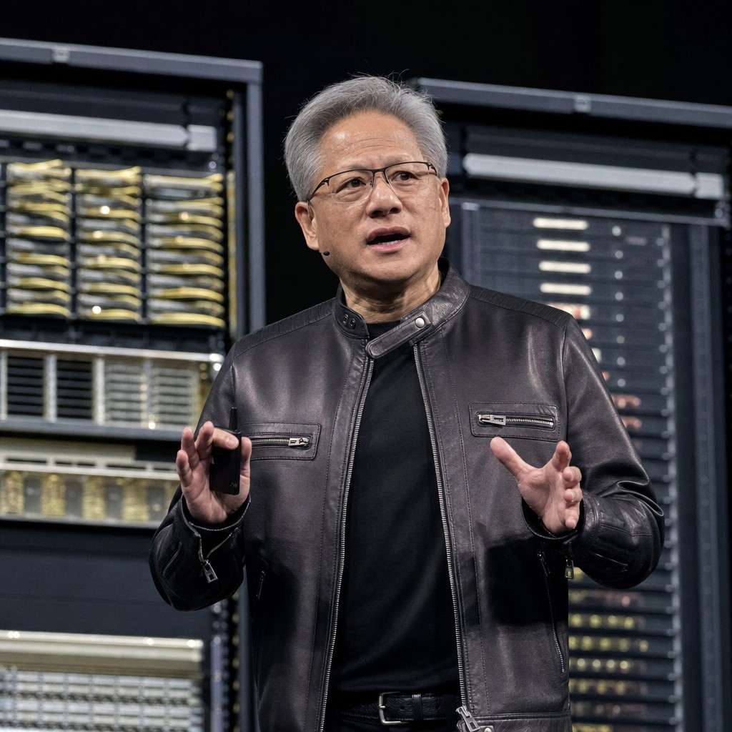 Foto del artículo: Jensen Huang declara que se alcanzó la AGI – y que es inútil al mismo tiempo. ¿Quién controla realmente la narrativa?