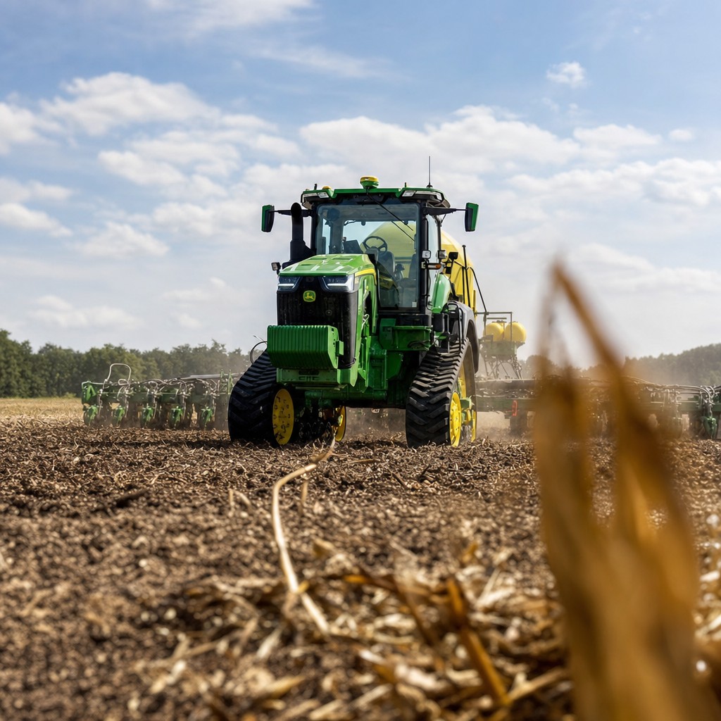 Foto del artículo: El tractor que piensa por sí solo: Deere invierte diez millones para dejar que los algoritmos controlen el campo