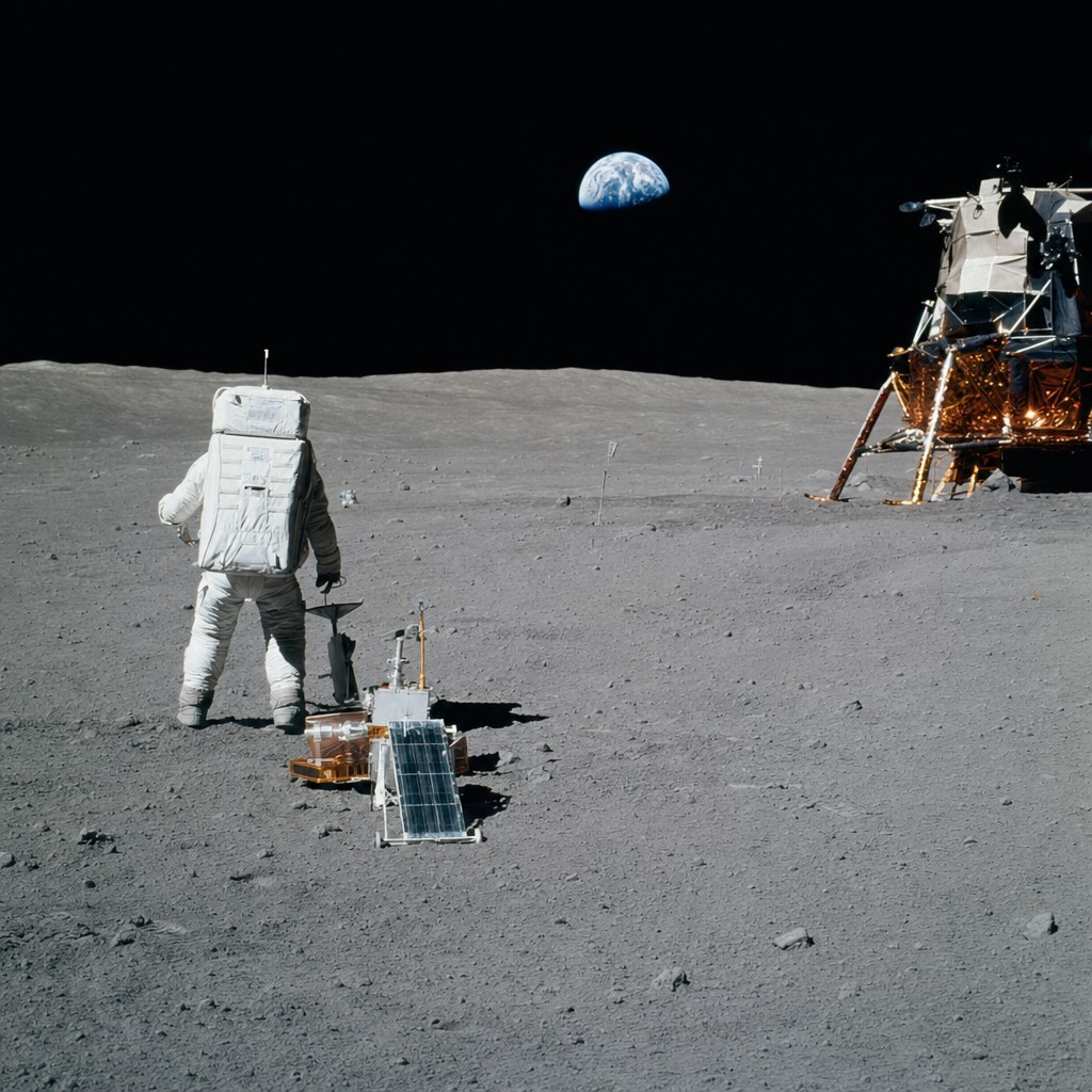 Foto del artículo: La luz láser venció la radio: Artemis II transmitió casi medio terabyte de imagen cristalina desde la distancia de la Luna