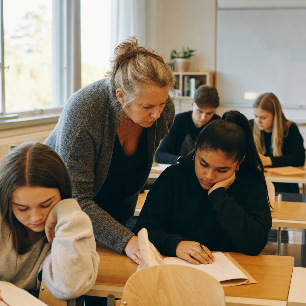 Foto del artículo: Ella dejó que la IA fuera su compañera de pensamiento en el aula – ahora se cuestiona si la escuela mide lo correcto