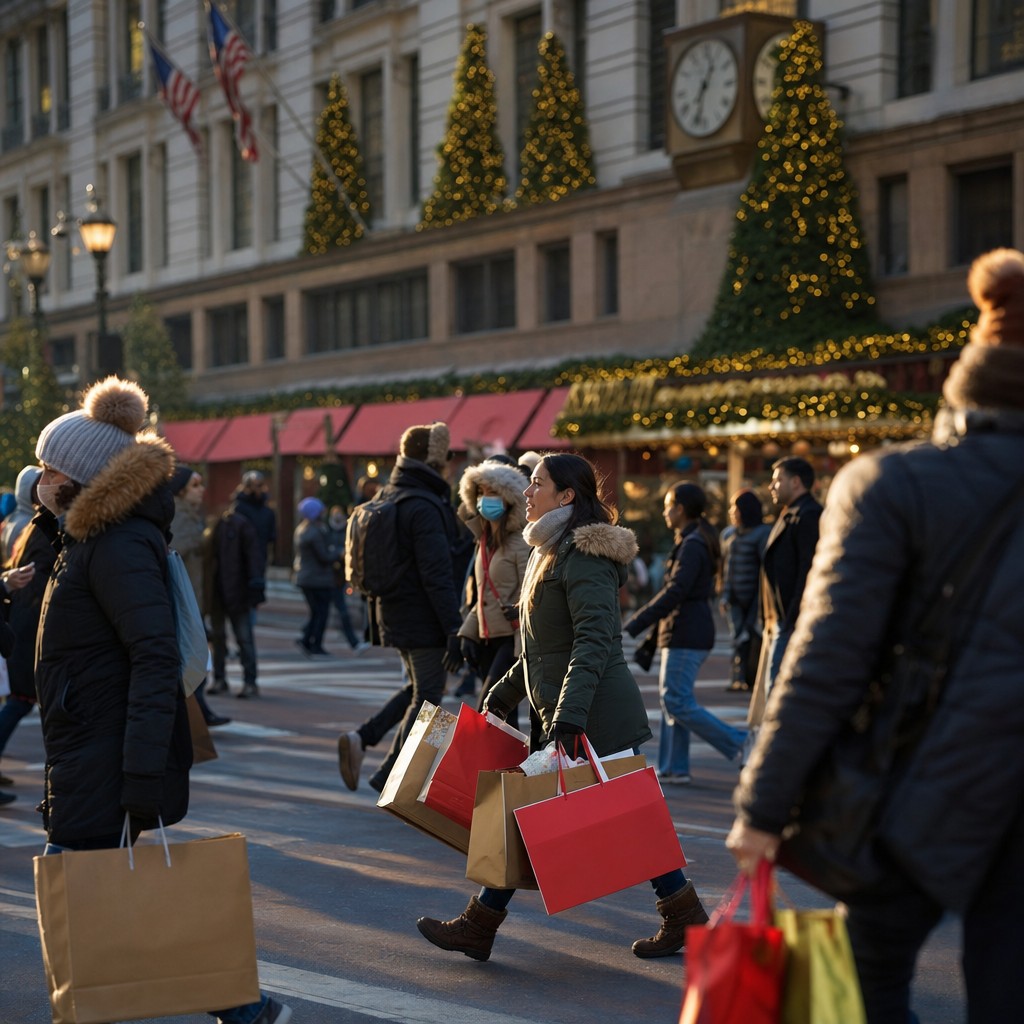 Foto del artículo: Compras navideñas récord en el billón de dólares – pero los precios engañan las estadísticas