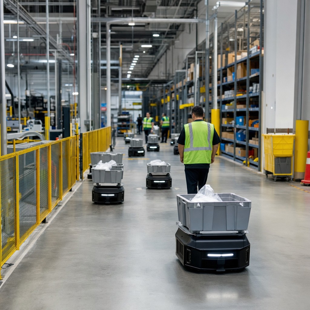 Foto del artículo: Vendió un robot que no existía – ahora las máquinas están transformando el comercio y los almacenes desde sus cimientos