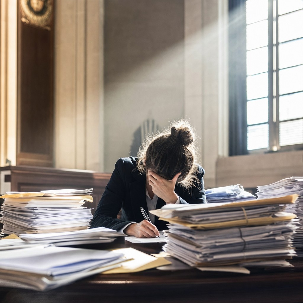 Foto del artículo: Uno de cada dos abogados estadounidenses está agotado – pero ¿realmente ayudará la IA?