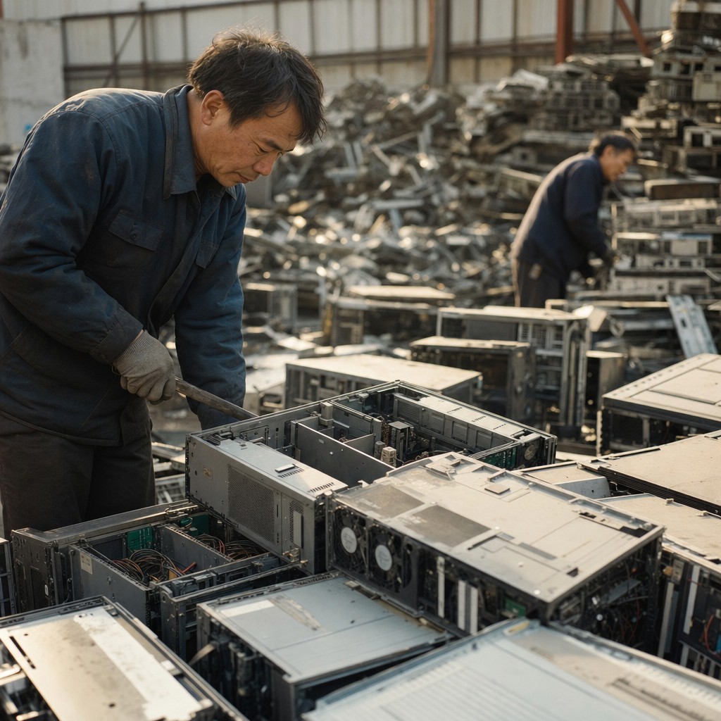 Foto del artículo: La deuda ambiental silenciosa de la industria de la IA: Los residuos electrónicos aumentan alarmantemente — mientras Gore relativiza el impacto climático de los centros de datos