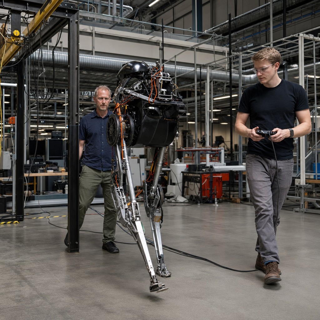 Foto para el artículo: El robot aprende de nuestros movimientos – ahora está listo para el piso de fábrica