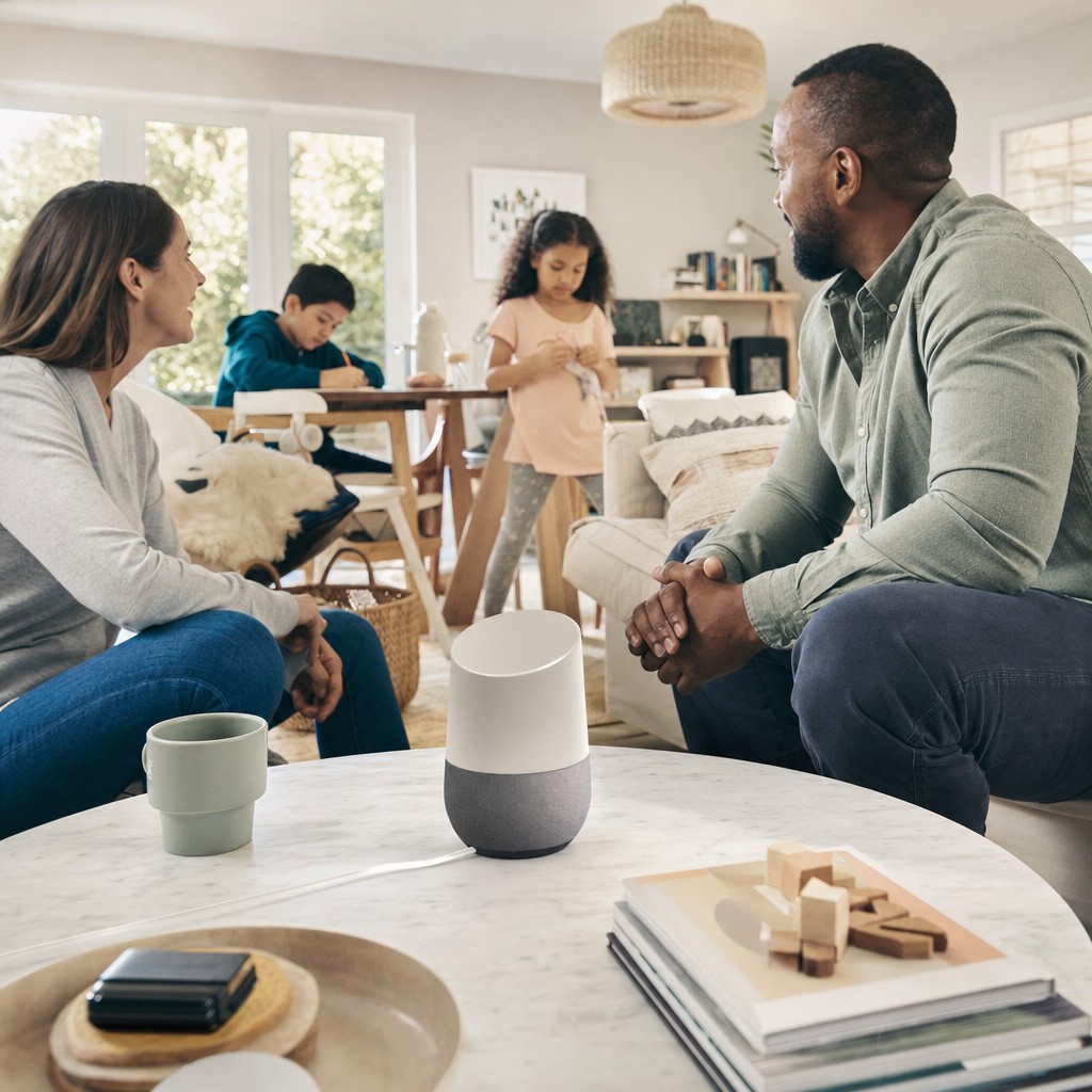 Foto del artículo: La nueva asistente del hogar de Google conoce a toda la familia — pero ¿quién decide qué puede saber?