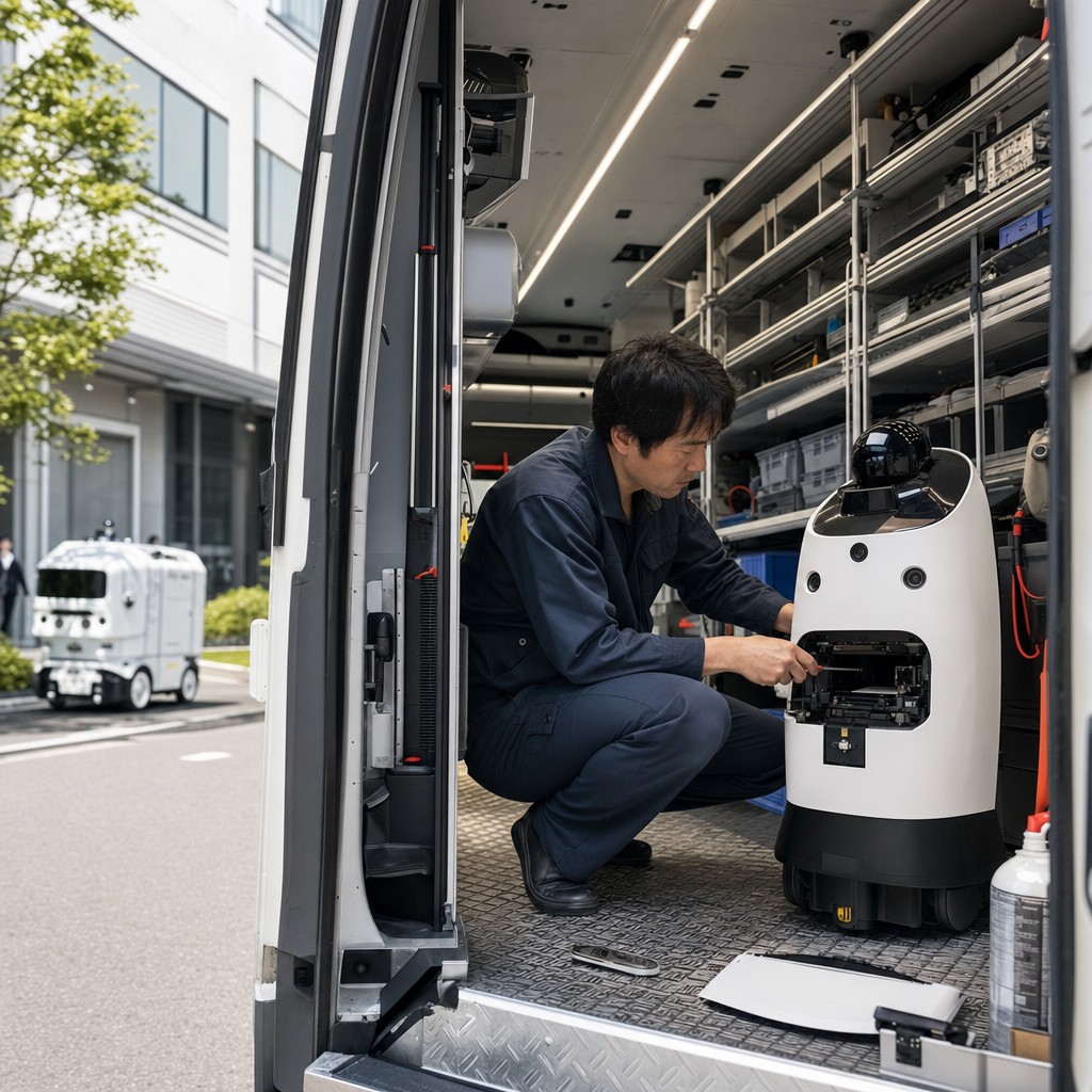 Foto del artículo: La ambulancia para robots rotos y el camión sin timón — el día a día autónomo ya ha comenzado