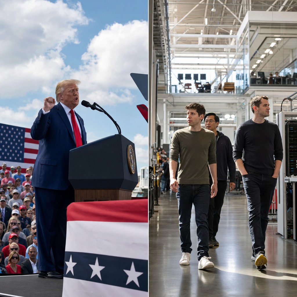 Foto del artículo: ¿Quién escribe las reglas? Trump acelera mientras OpenAI toma la delantera
