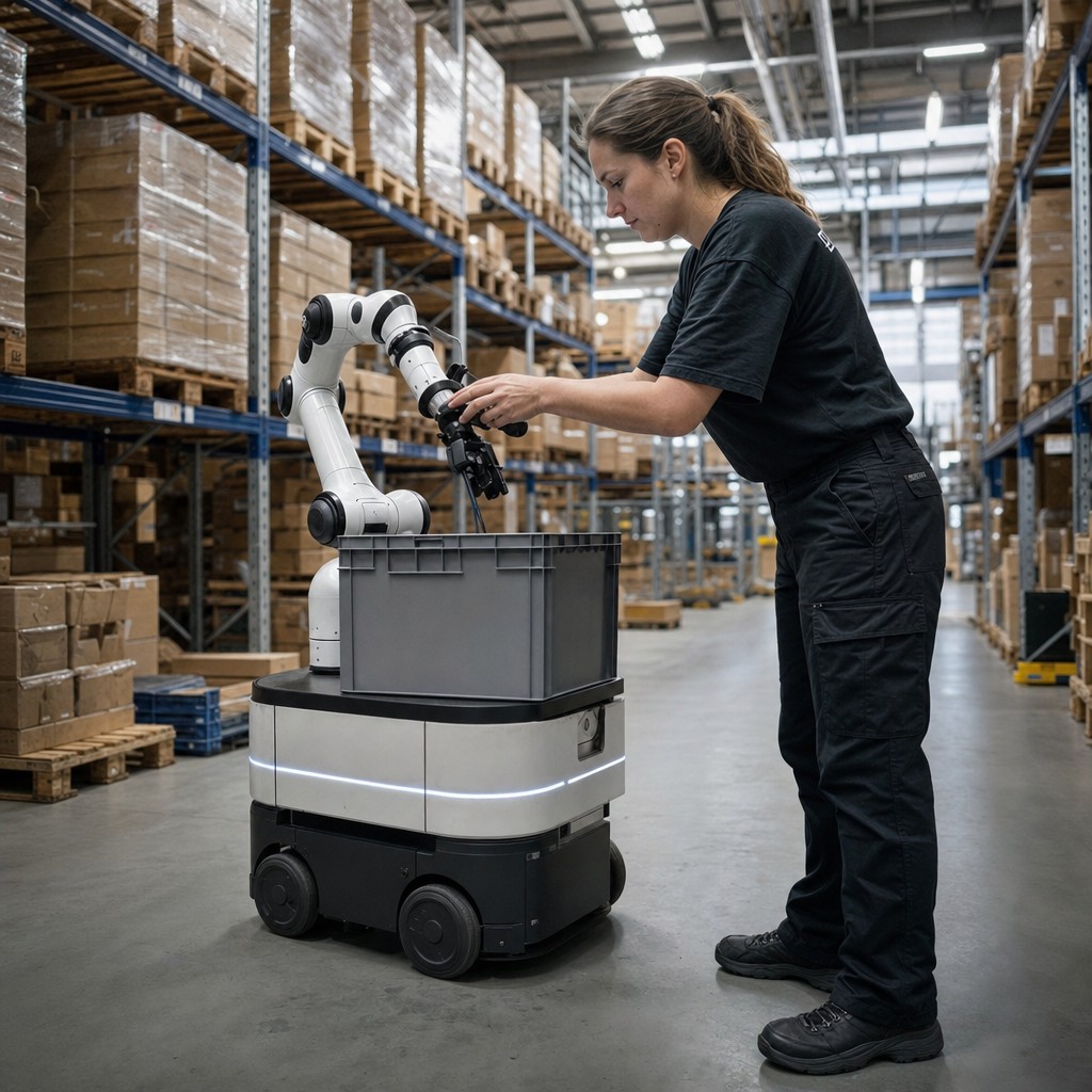 Foto del artículo: El robot rasca la picazón, el personal del almacén construye sus propias herramientas digitales – la IA ha dejado de prometer y ha comenzado a entregar