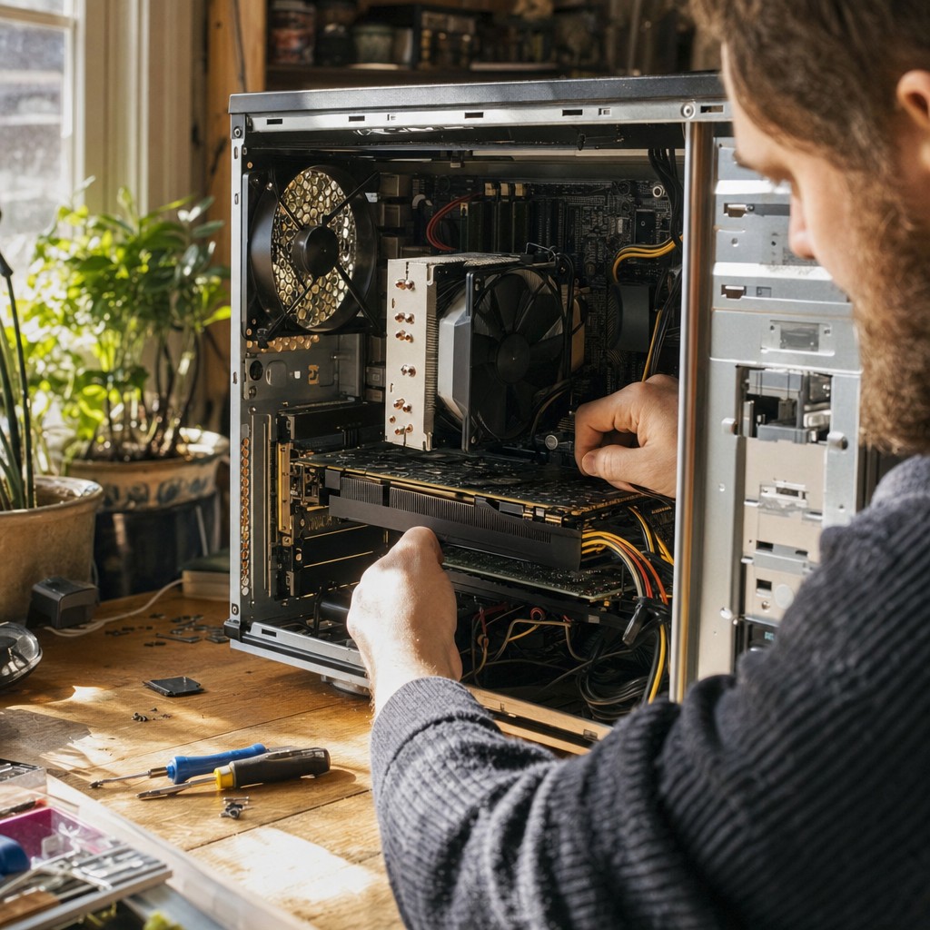 Foto del artículo: Tu computadora se convierte en una central de IA — sin la nube, sin los gigantes