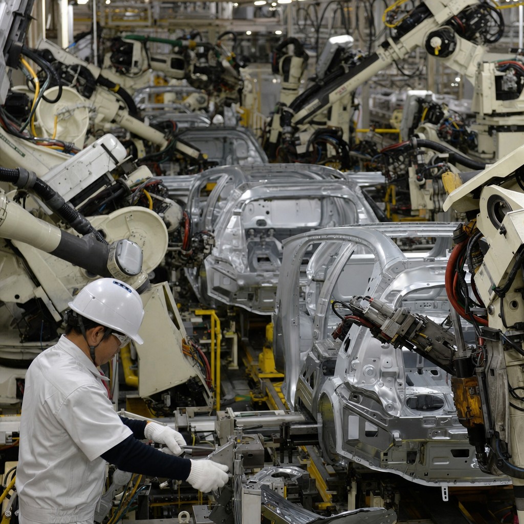 Foto del artículo: 400 000 robots y 67 mil millones al año – la apuesta de Toyota redibuja el mapa de las fábricas mundiales