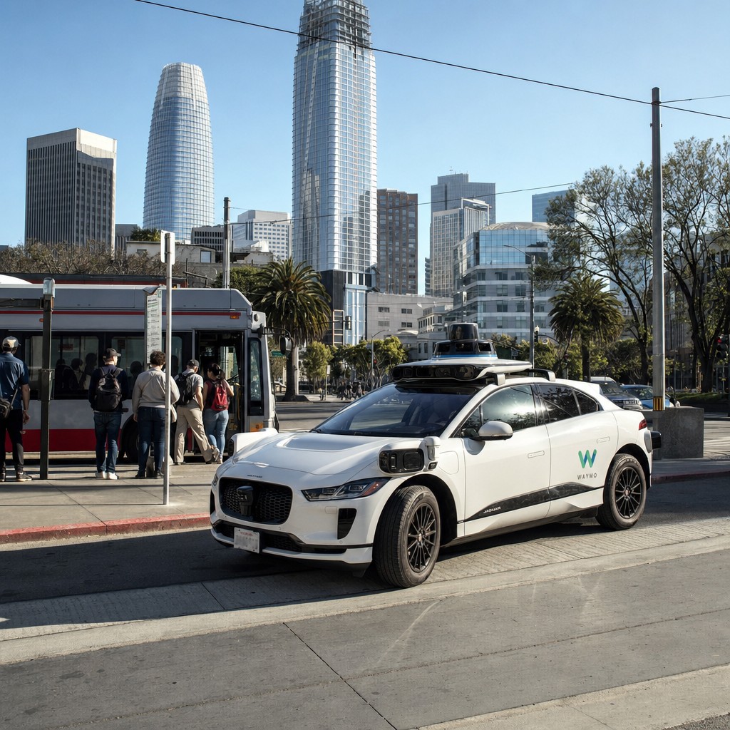 Foto del artículo: Waymo paga el precio del autobús – el robotaxi elige la colaboración antes que la competencia