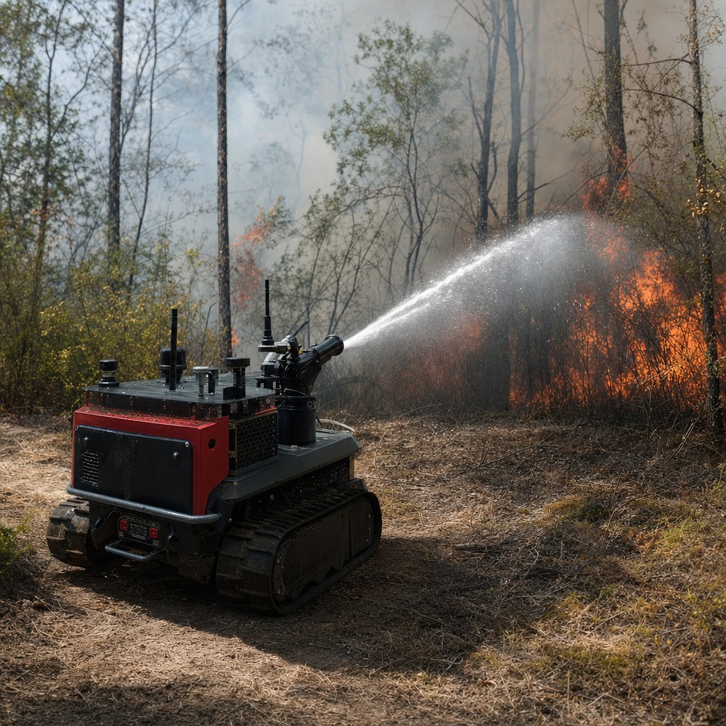 Foto del artículo: La tecnología puede detectar incendios forestales en diez minutos — pero ninguna máquina logró extinguirlos