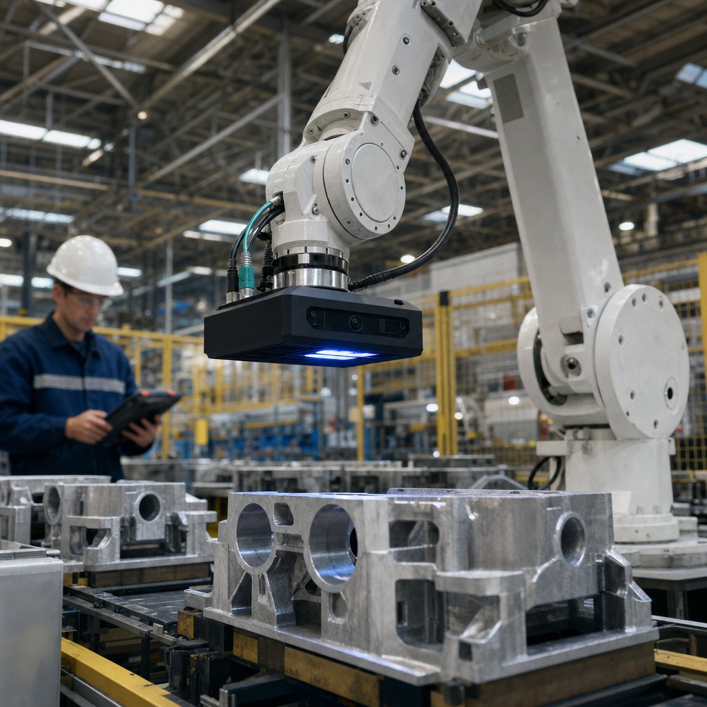 Foto del artículo: Cognex compra el fabricante de cámaras de profundidad RealSense por 500 millones de dólares — ahora los robots deben entender el espacio, no solo ver imágenes