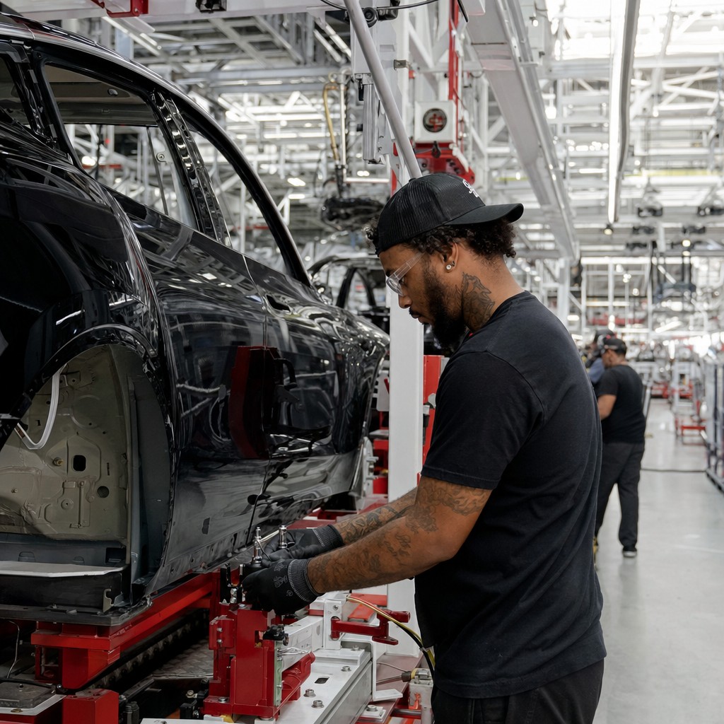 Foto del artículo: California demanda a Tesla por discriminación racial sistemática contra empleados negros – ha comenzado el juicio