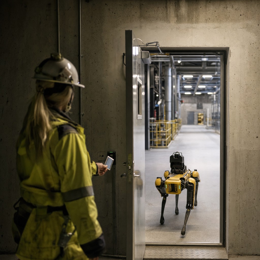 Foto del artículo: El robot recibe su propio pase de acceso — y va donde quiere