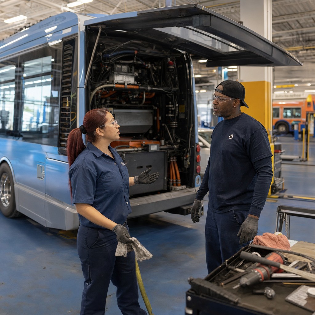 Foto del artículo: Autobuses eléctricos, coches de ensueño y un escándalo: Así avanza la transición ecológica por dos carriles