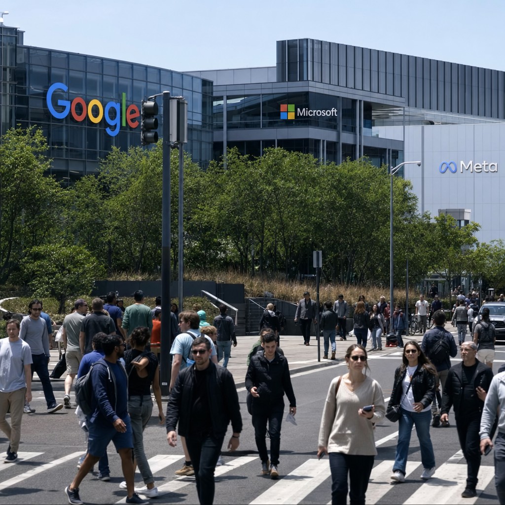 Foto del artículo: Una semana, tres gigantes – la carrera de Google, Microsoft y Meta por el próximo estándar de IA