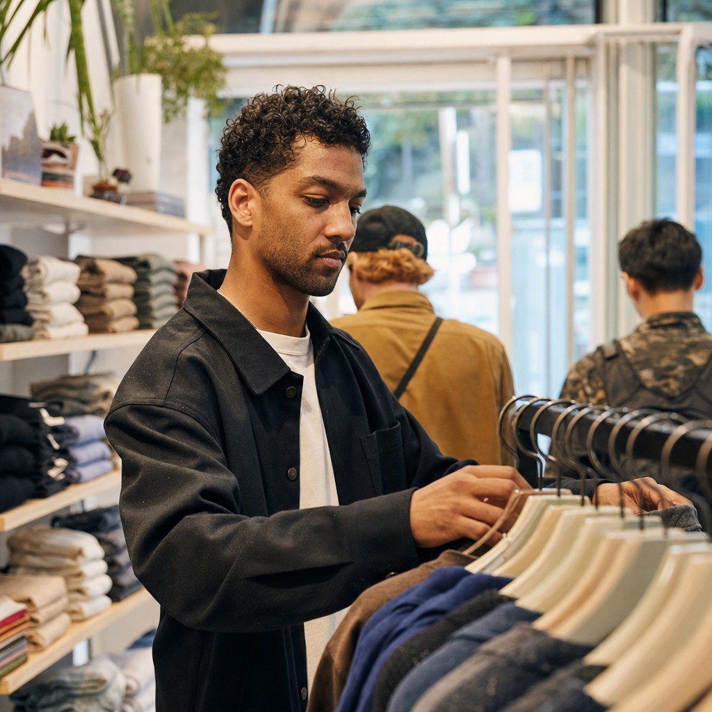 Foto del artículo: IA actúa como jefe de tienda en San Francisco — y las personas cosen resistencia contra la vigilancia en sus prendas