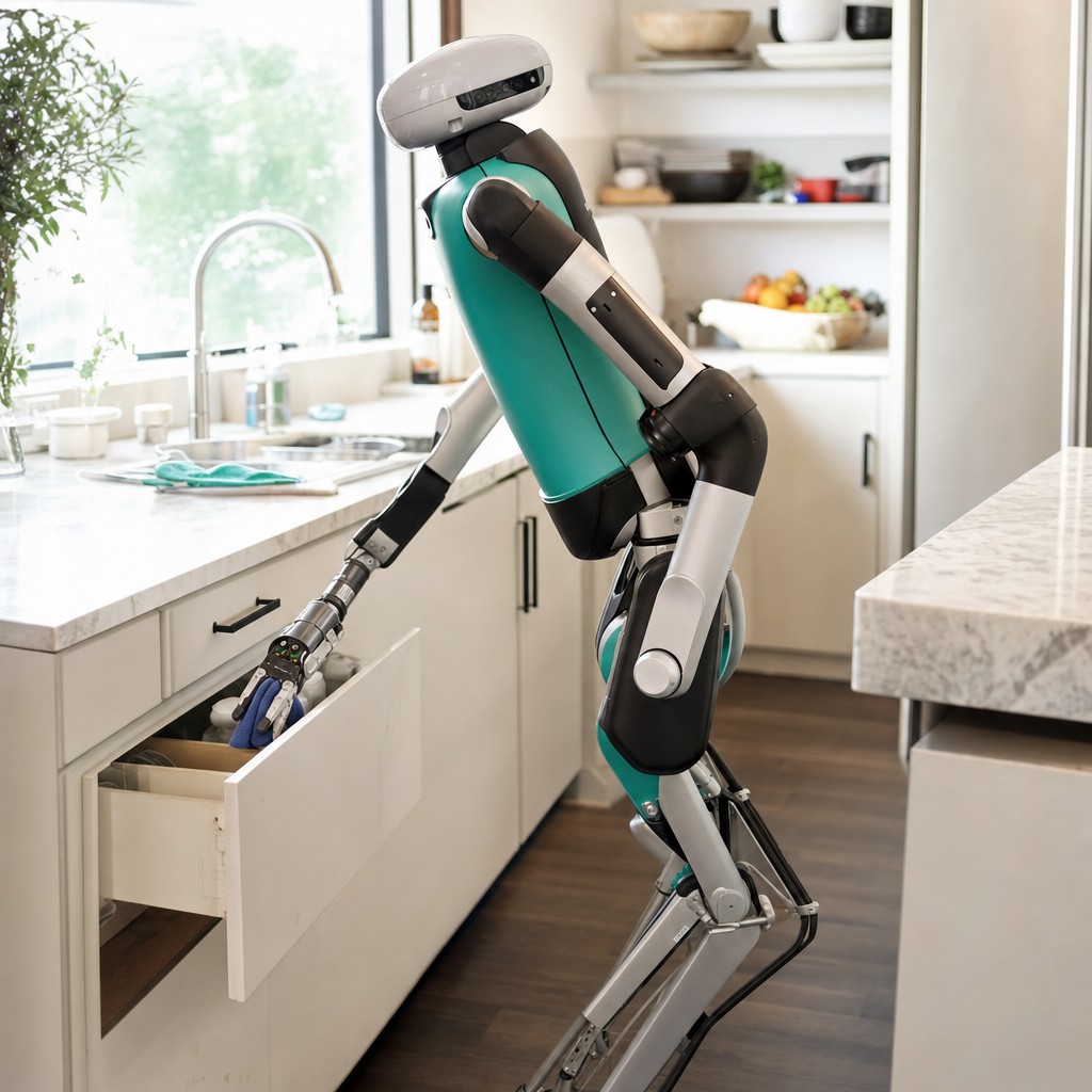 Foto del artículo: Un robot limpió una cocina desconocida sin entrenamiento específico del entorno – el sistema HomeBody de investigadores podría transformar la robótica doméstica