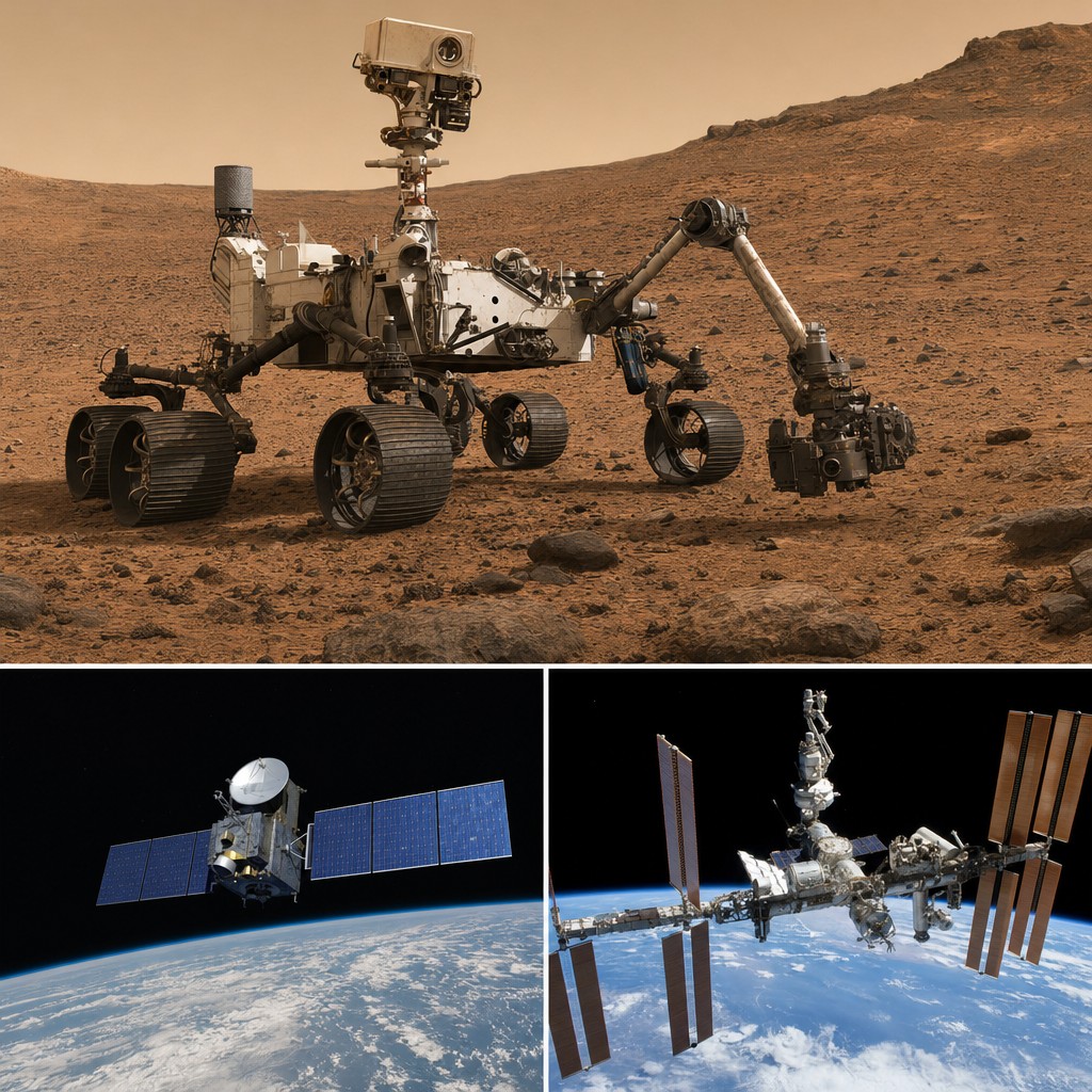Foto del artículo: NASA prueba IA en el espacio – el róver, el satélite y la estación espacial marcan una nueva dirección para la exploración