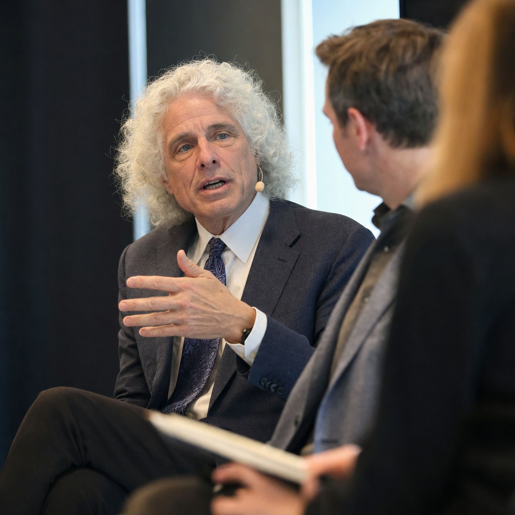 Foto para el artículo: Pinker critica las tácticas de miedo en el debate sobre la IA: Reclama una técnica de seguridad sobria en lugar de profecías apocalípticas