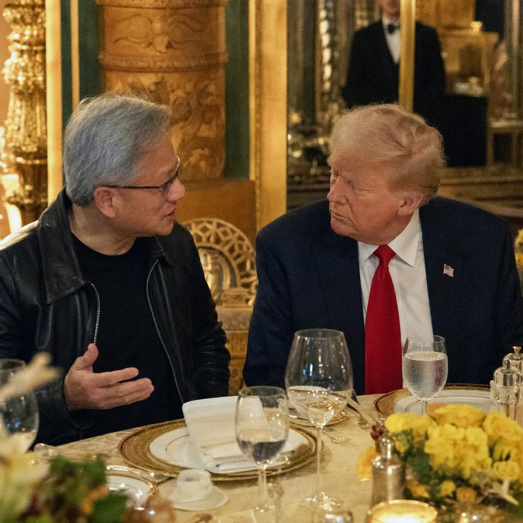 Foto del artículo: La cena que lo cambió todo: Cómo el director ejecutivo de Nvidia, Jensen Huang, se convirtió en la voz más influyente de Trump en cuestiones de IA