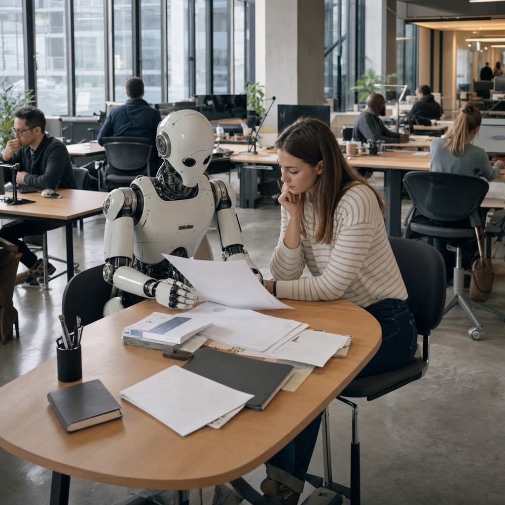 Foto del artículo: Los agentes de IA toman lugar en la vida laboral — y piden ayuda cuando no saben la respuesta