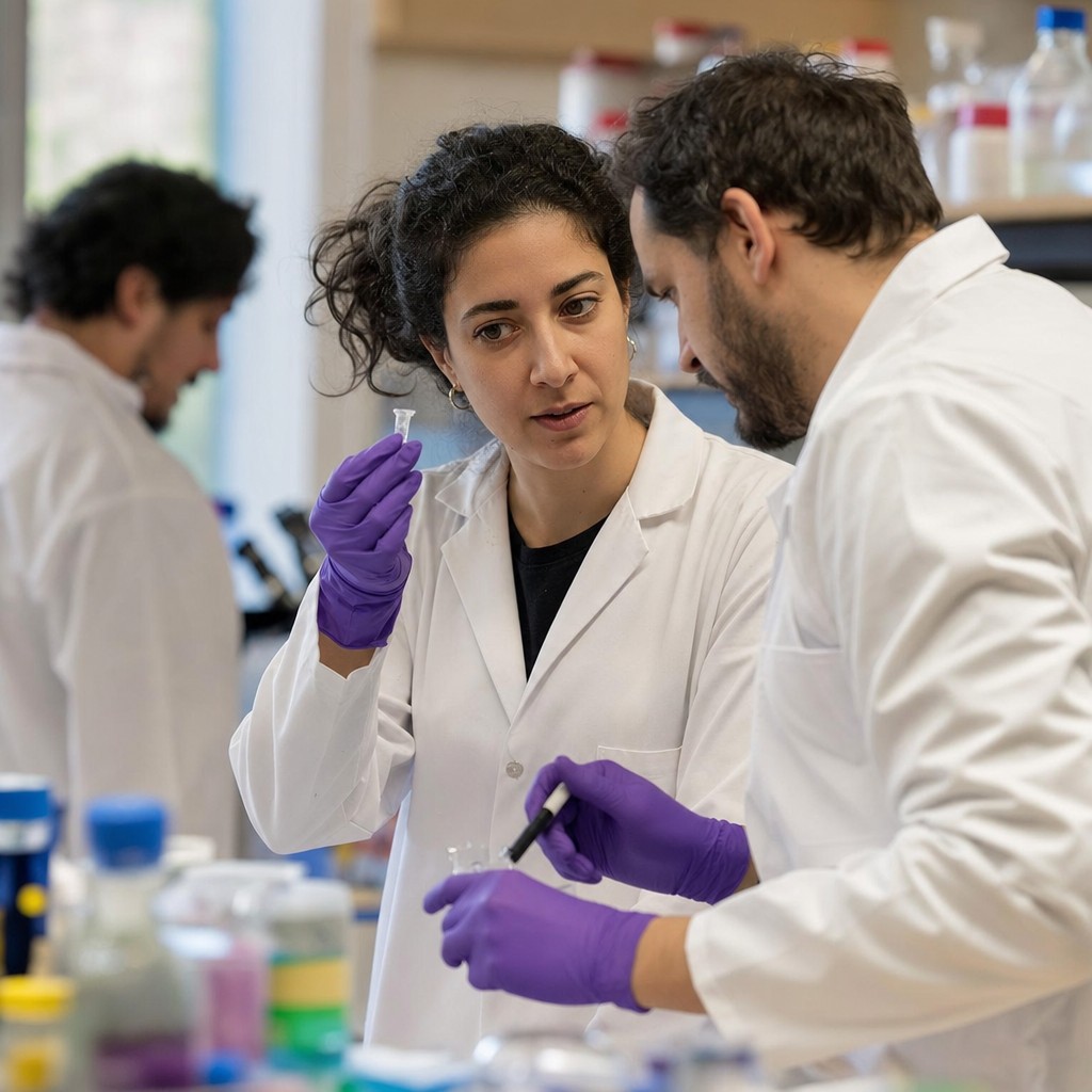Foto del artículo: Los investigadores pueden ahora incrustar marcas de seguimiento invisibles directamente en proteínas creadas por IA