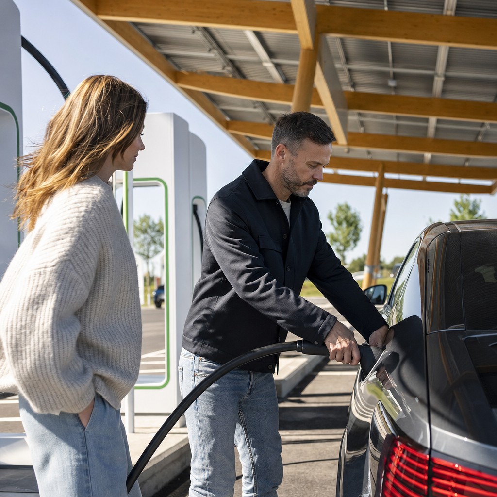 Foto del artículo: Cuánto más barato es conducir un coche eléctrico – las petroleras obtienen mayores márgenes de ganancia en cada etapa