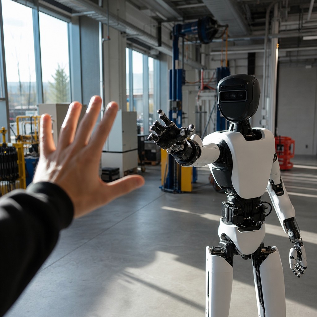 Foto del artículo: Mueve un dedo y el robot hace lo mismo: el avance de NVIDIA saca la robótica del laboratorio