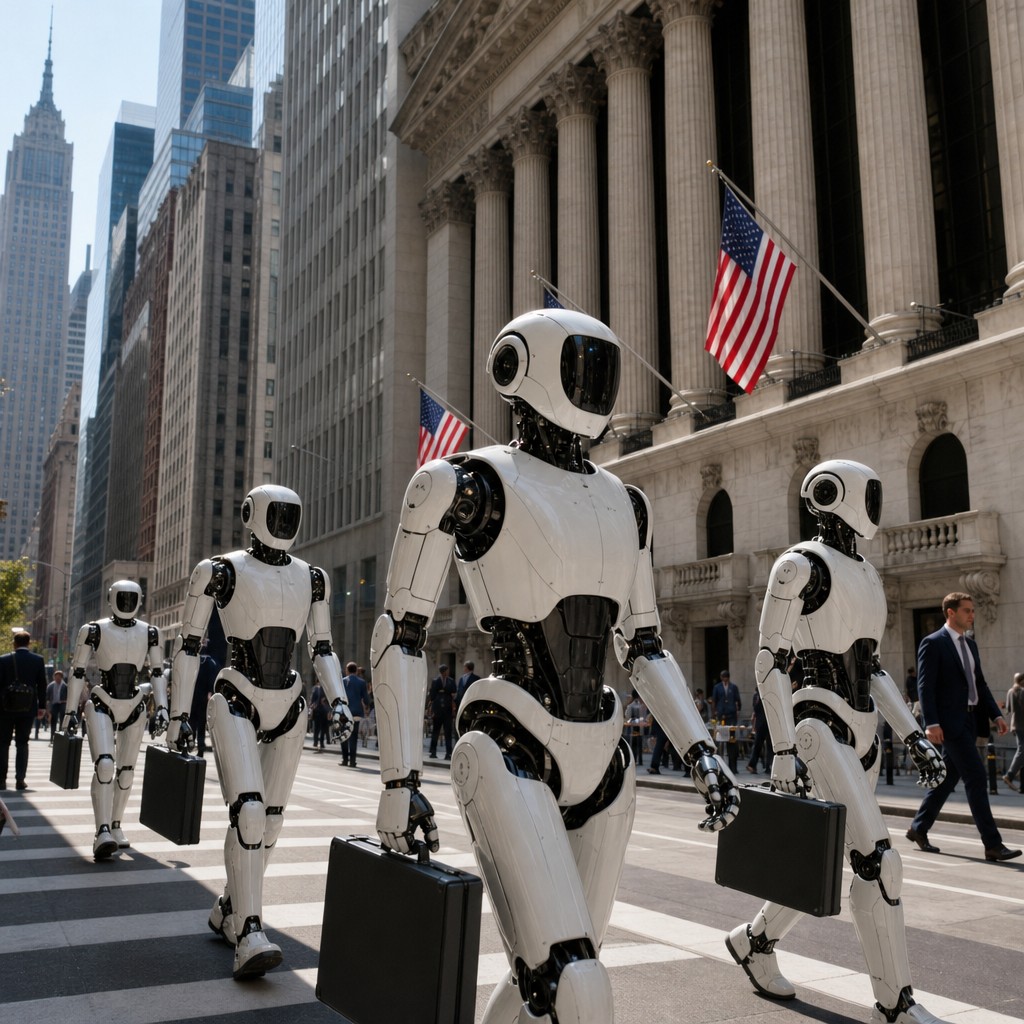 Foto del artículo: Los robots toman el control de los mercados financieros, pero ¿quién responde cuando algo sale mal?