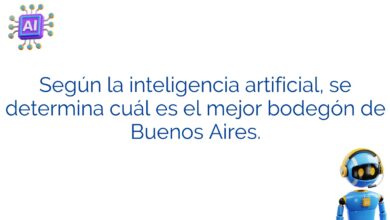 Según la inteligencia artificial, se determina cuál es el mejor bodegón de Buenos Aires.