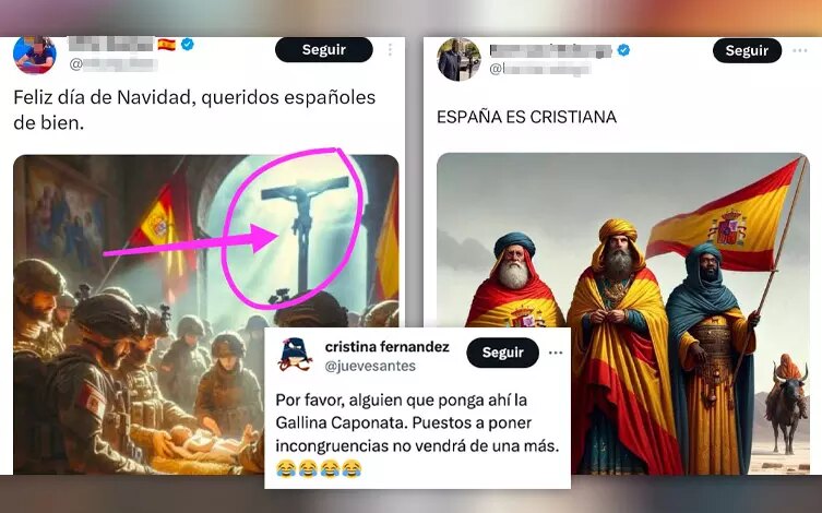 Superas en ridiculo a un facha con IA las estrafalarias