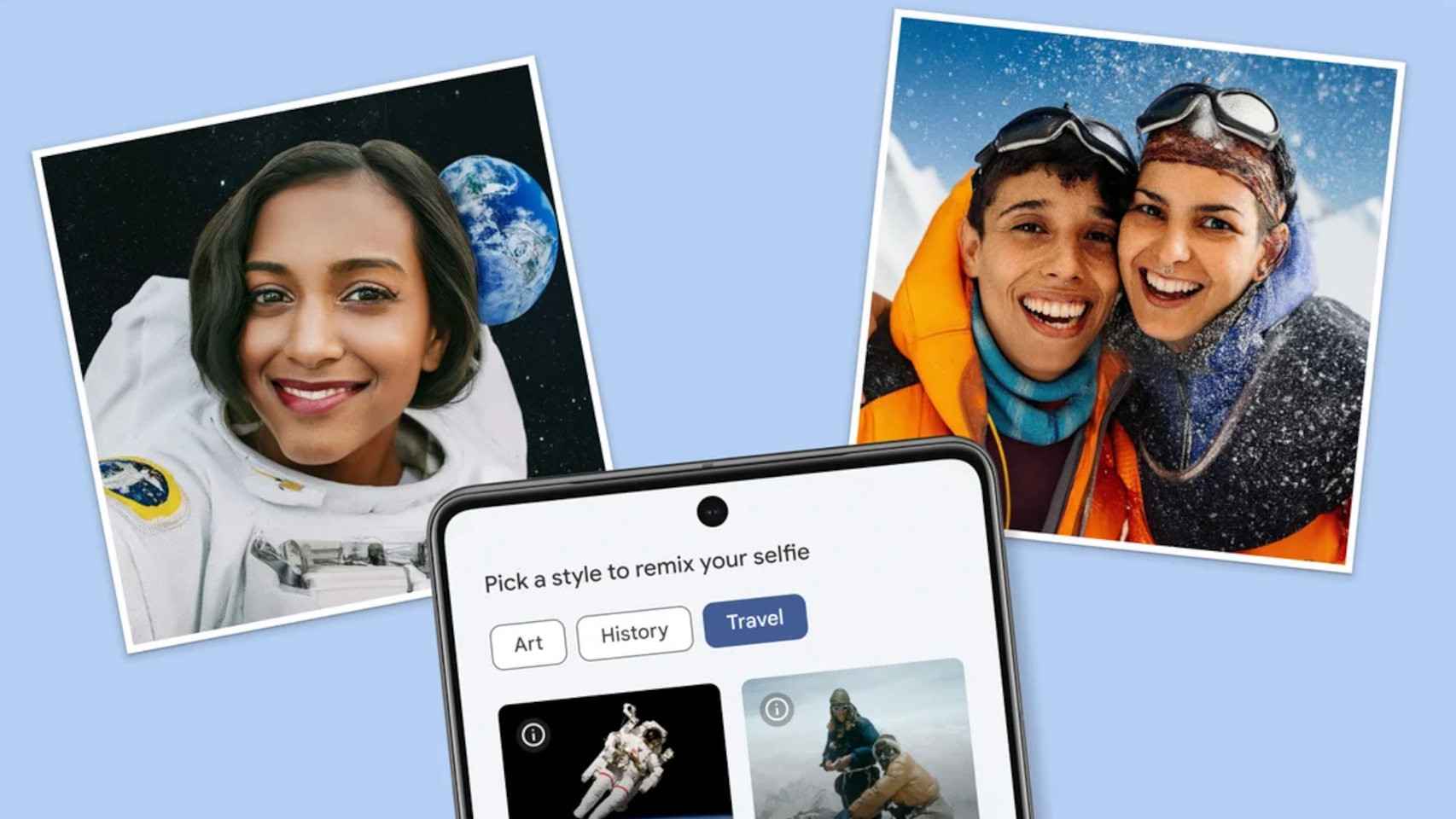 Google transforma tus selfies con inteligencia artificial