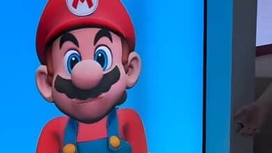 Un Mario creado con inteligencia artificial en el CES esta