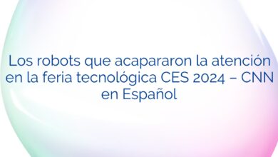 Los robots que acapararon la atención en la feria tecnológica CES 2024 – CNN en Español