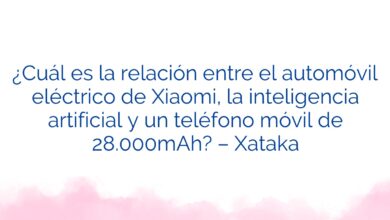 ¿Cuál es la relación entre el automóvil eléctrico de Xiaomi, la inteligencia artificial y un teléfono móvil de 28.000mAh? – Xataka