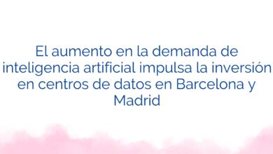 El aumento en la demanda de inteligencia artificial impulsa la inversión en centros de datos en Barcelona y Madrid