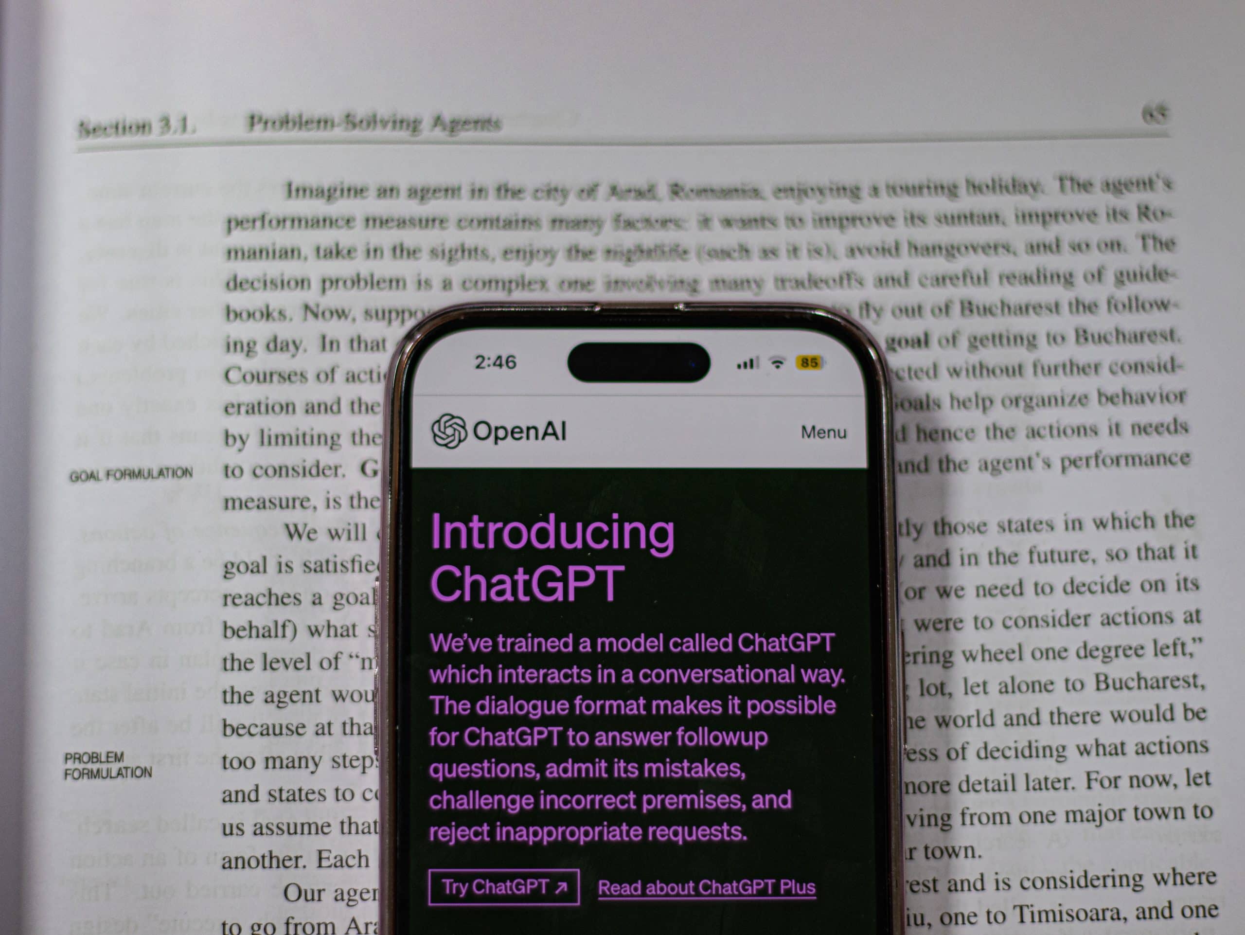 ChatGPT ahora tiene la capacidad de leer sus respuestas en