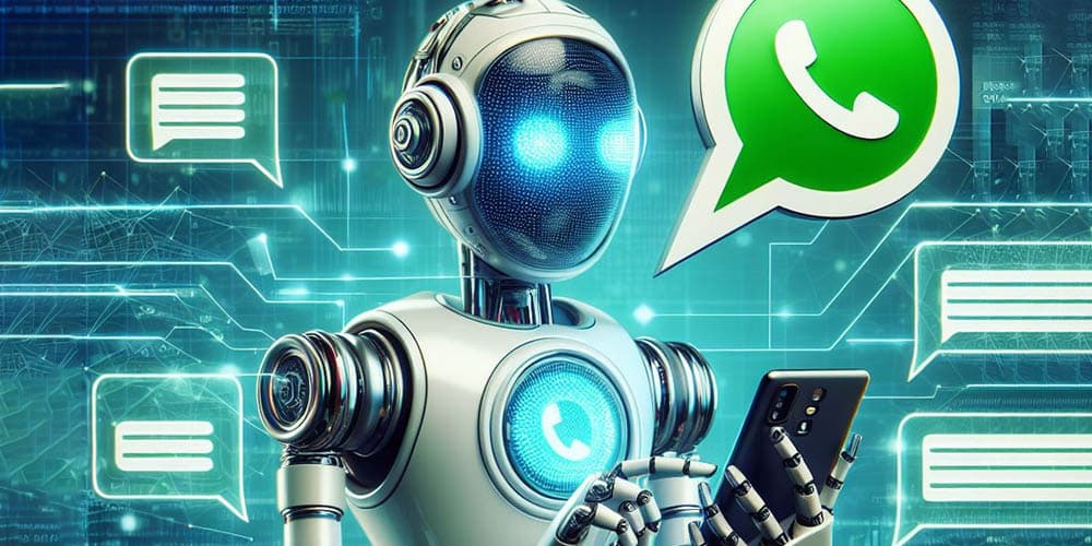 WhatsApp permite utilizar el asistente Meta AI en la barra