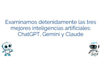 Examinamos detenidamente las tres mejores inteligencias artificiales: ChatGPT, Gemini y Claude