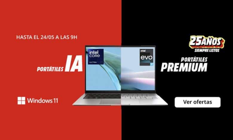 Media Markt desencadena una avalancha de ofertas en portatiles premium