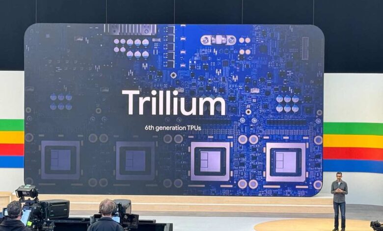 Trillium el chip de inteligencia artificial mas potente y eficiente