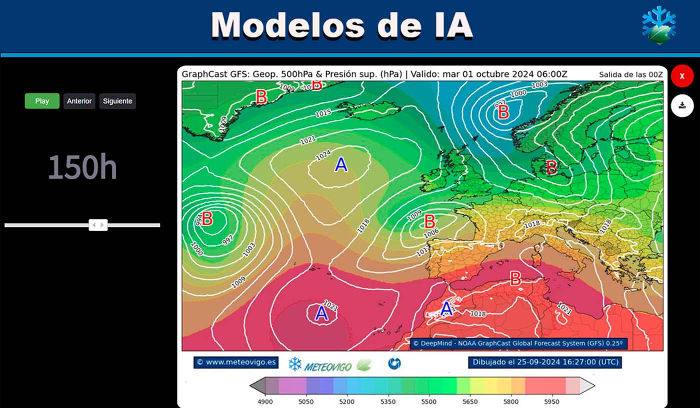 1727292475 GraphCast AI de Google utilizando el GFS