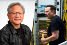 Jensen Huang impresionado afirma que Elon Musk logro instalar 100000