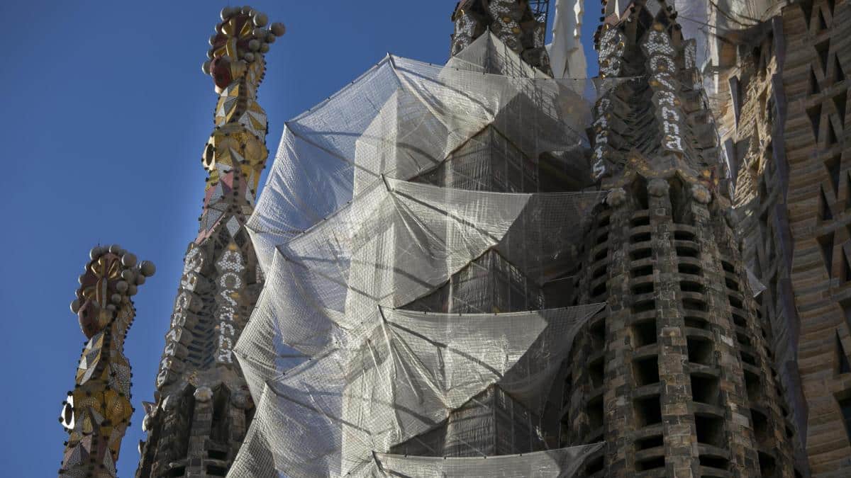 La Sagrada Familia utiliza drones con inteligencia artificial para inspeccionar