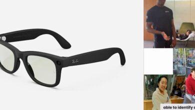 Utilizan las gafas Ray Ban Meta para identificar a personas desconocidas