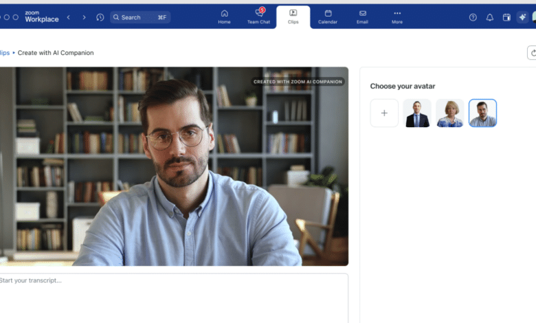 Zoom se transforma con IA pronto podras usar avatares realistas